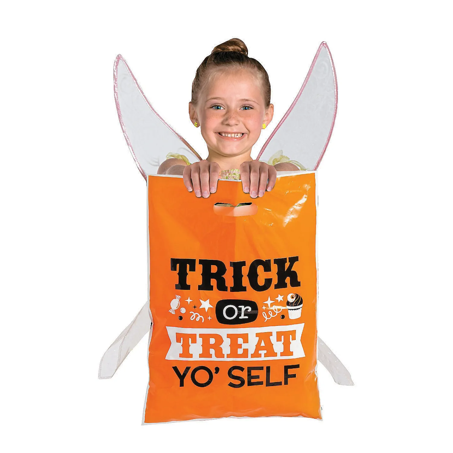 x__bulk__pc_halloween_fu_3.webp 12-1/2" X 17" Bulk 50 Pc. Halloween Funny Sayings Trick-Or-Treat Plastic Goody Bags<Oriental Trading Outlet