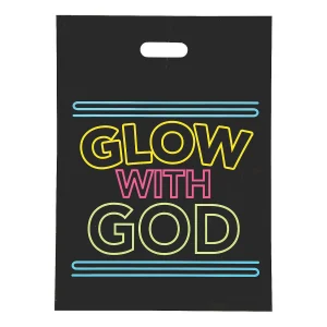 12 1/2" X 17" Bulk 50 Pc. Neon Religious Trick-Or-Treat Plastic Goody Bags<Oriental Trading Online