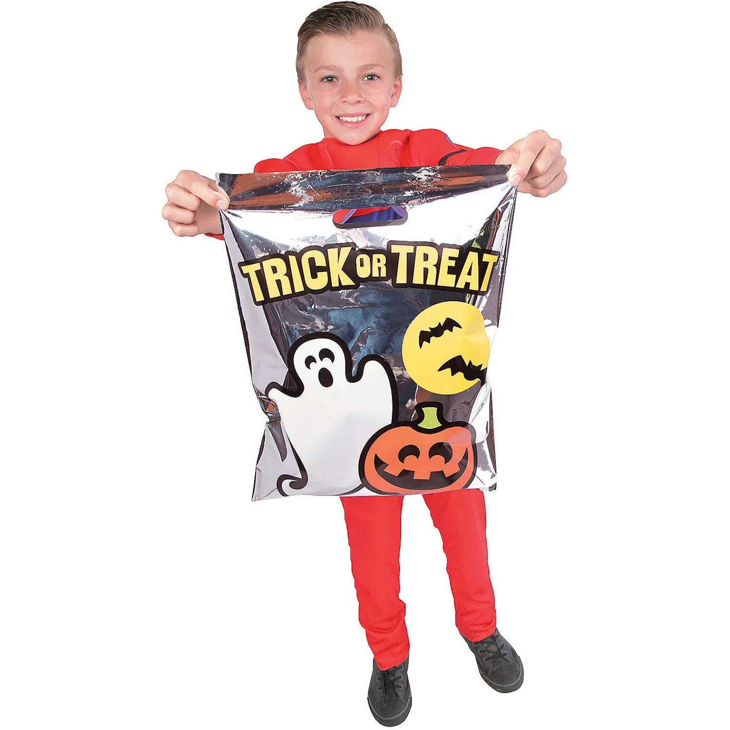 x__bulk__pc_plastic_ref_2.webp 12 1/2" X 17" Bulk 50 Pc. Plastic Reflective Halloween Goody Bags<Oriental Trading Hot