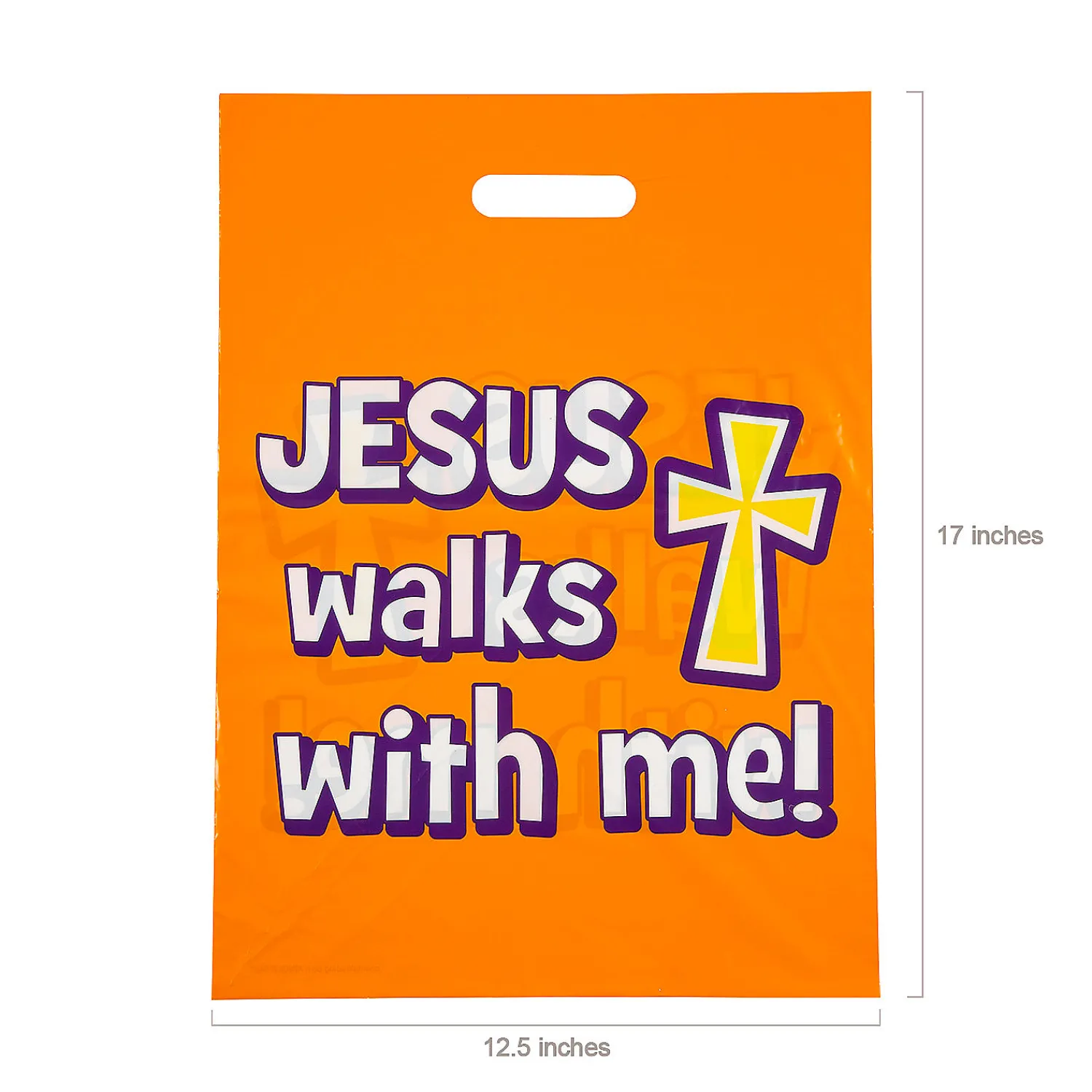 x__bulk__pc_walk_safely_1-1.webp 12 1/2" X 17" Bulk 50 Pc. Walk Safely With Jesus Goody Bags<Oriental Trading Discount