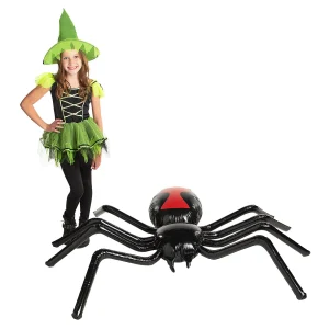 67 1/2" X 54" Jumbo Inflatable Spider Halloween Decoration<Oriental Trading Discount