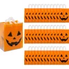 9 1/2" X 12" Large Halloween Jack-O'-Lantern Plastic Tote Bags - 36 Pc.<Oriental Trading Best Sale