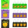 15" X 15" Large Nonwoven Glow-In-The-Dark Christian Pumpkin Tote Bags - 12 Pc.<Oriental Trading Discount