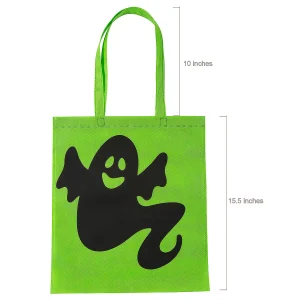 15" X 17" Large Nonwoven Iconic Halloween Tote Bags - 12 Pc.<Oriental Trading Clearance