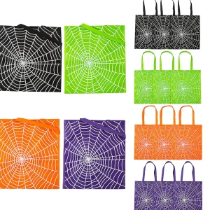 15" X 16" Large Spider Web Tote Bags - 12 Pc.<Oriental Trading Cheap