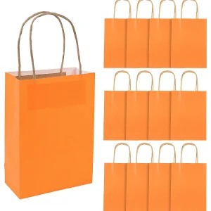 6 1/2" X 9" Medium Kraft Paper Gift Bags - 12 Pc.<Oriental Trading Fashion