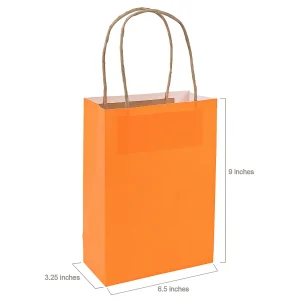 6 1/2" X 9" Medium Kraft Paper Gift Bags - 12 Pc.<Oriental Trading Fashion