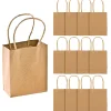 4 1/2" X 2" X 5 3/4" Small Brown Kraft Paper Gift Bags - 12 Pc.<Oriental Trading Cheap