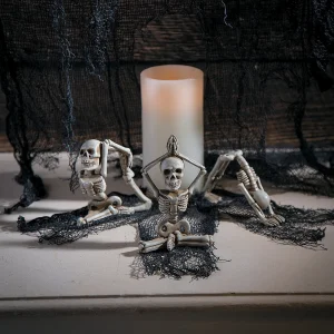 Yoga Skeletons Halloween Decoration<Oriental Trading Best