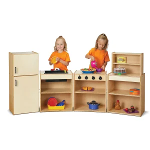 Oriental Trading Play Sets*Young Time Play Kitchen Refrigerator