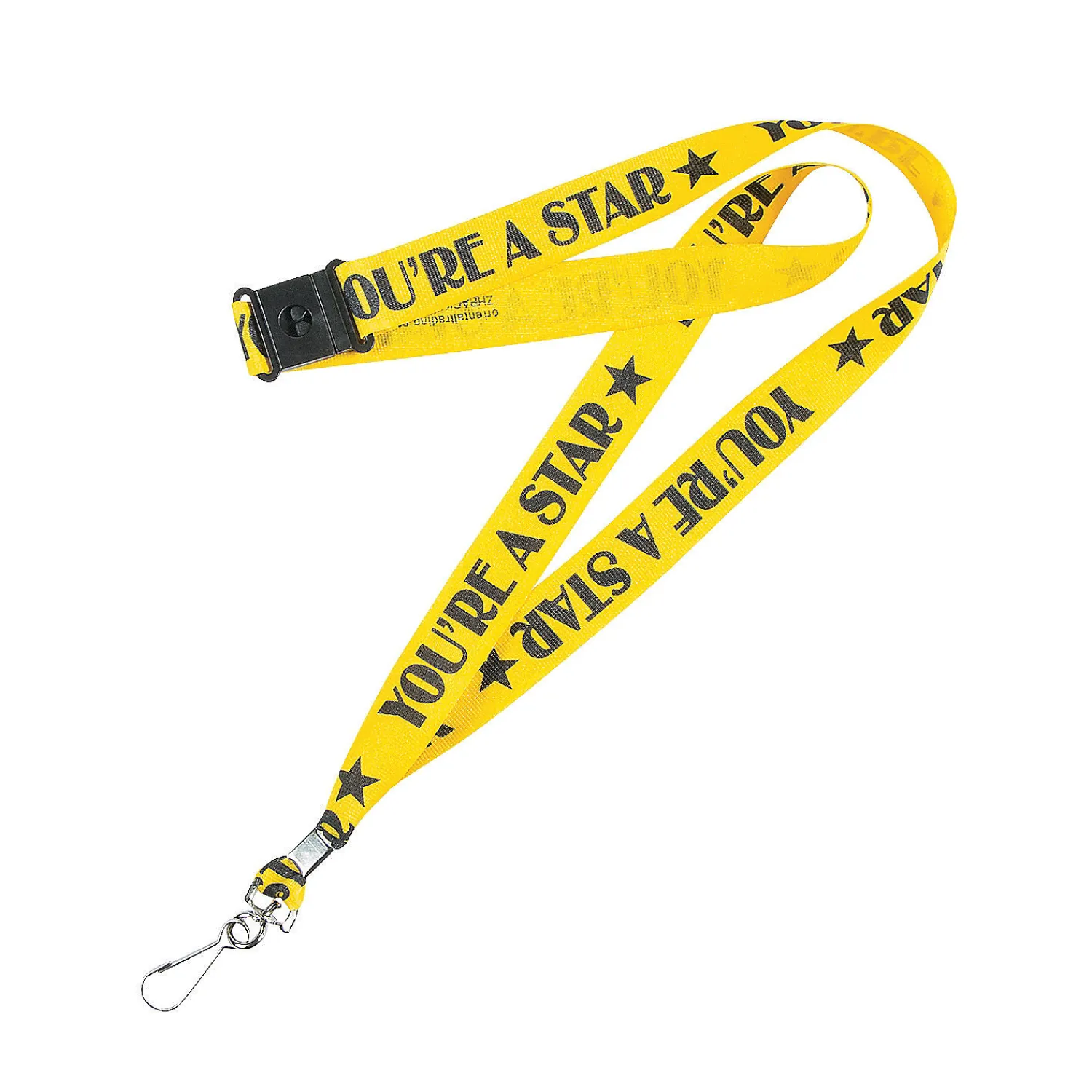 youre_a_star_breakaway_la_0.webp Oriental Trading Necklaces*You'Re A Star Breakaway Lanyards - 12 Pc.