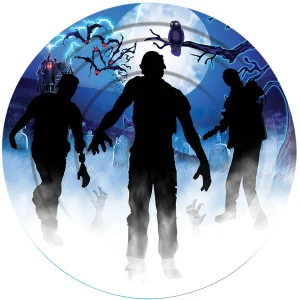 Zombie Party Paper Dessert Plates - 8 Ct.<Oriental Trading Discount