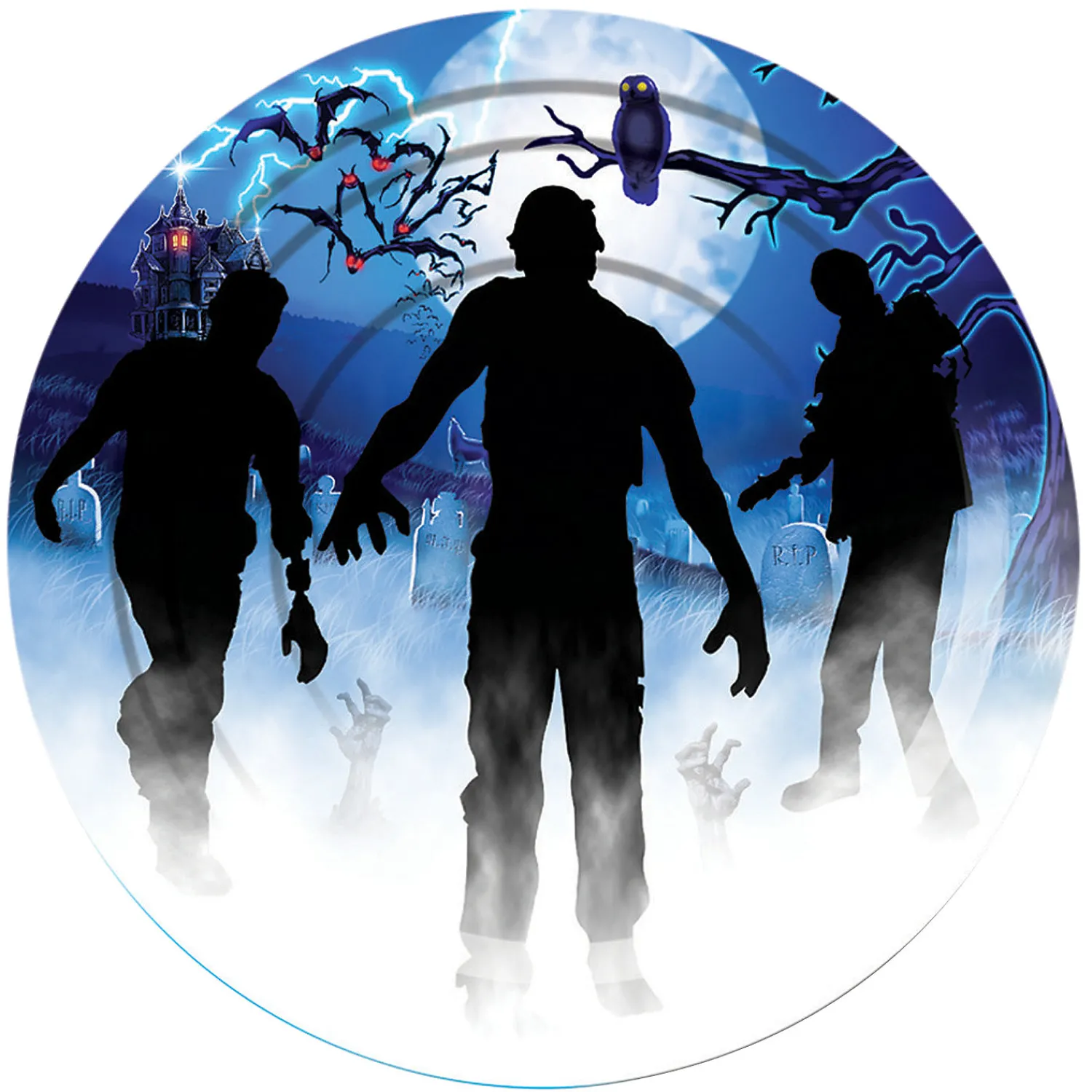 zombie_party_paper_desser_0.webp Zombie Party Paper Dessert Plates - 8 Ct.<Oriental Trading Discount